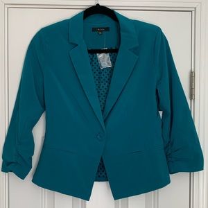 Teal blazer NWT